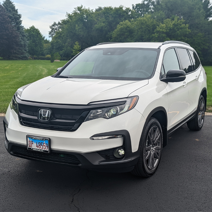2022 Honda Pilot White